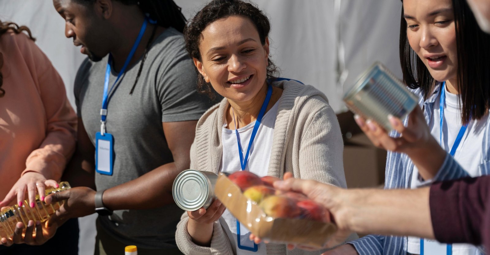 Helping Hands Banner